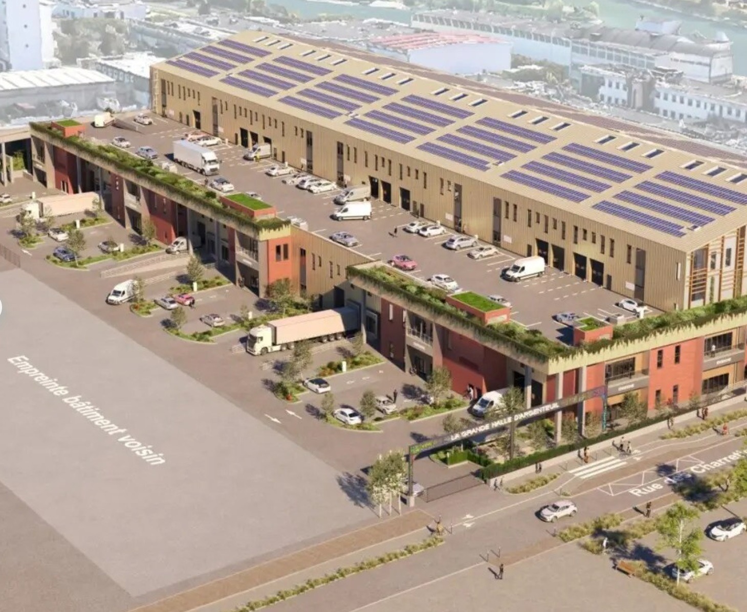 LOCATION ACTIVITES/BUREAUX 19000 m²