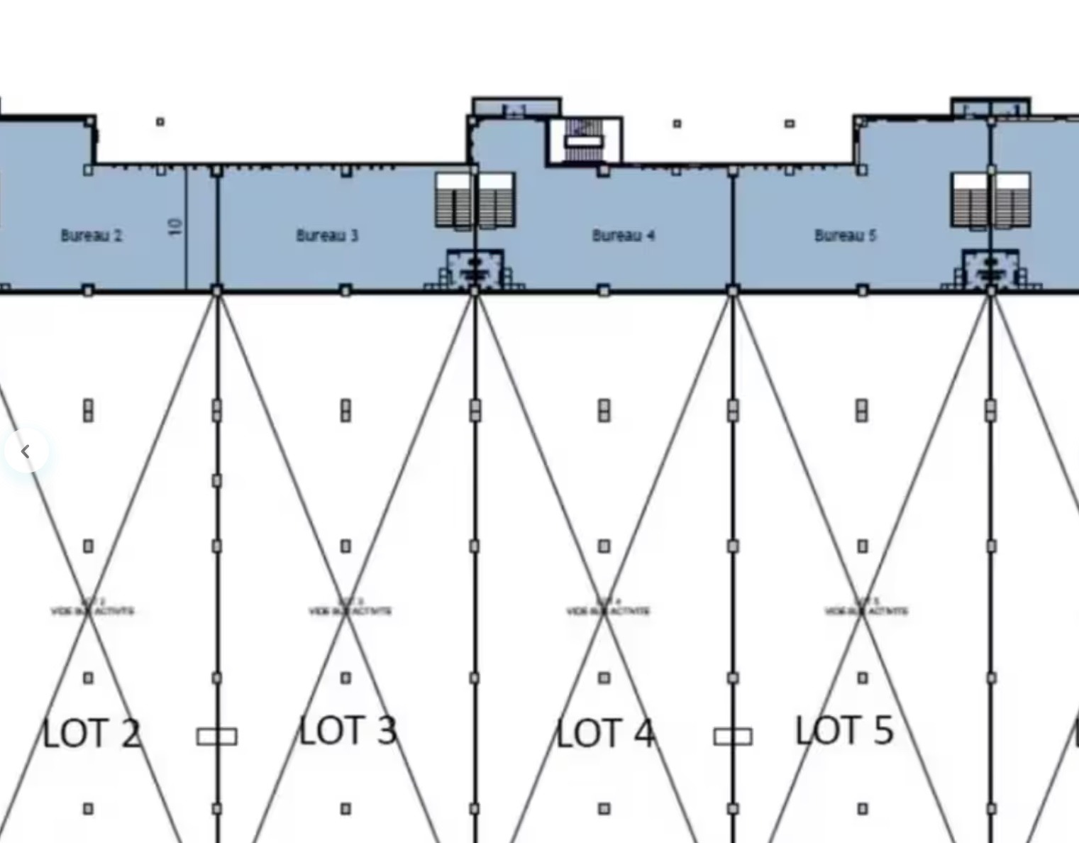 LOCATION ACTIVITES/BUREAUX 19000 m²