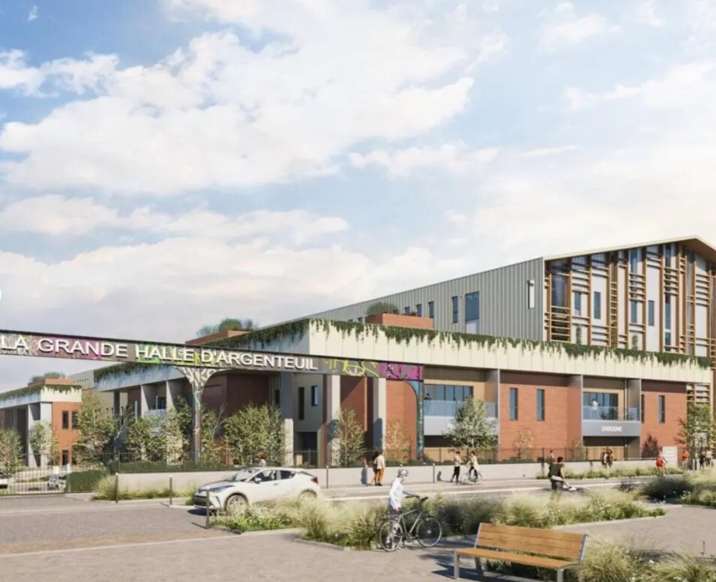 LOCATION ACTIVITES/BUREAUX 19000 m²